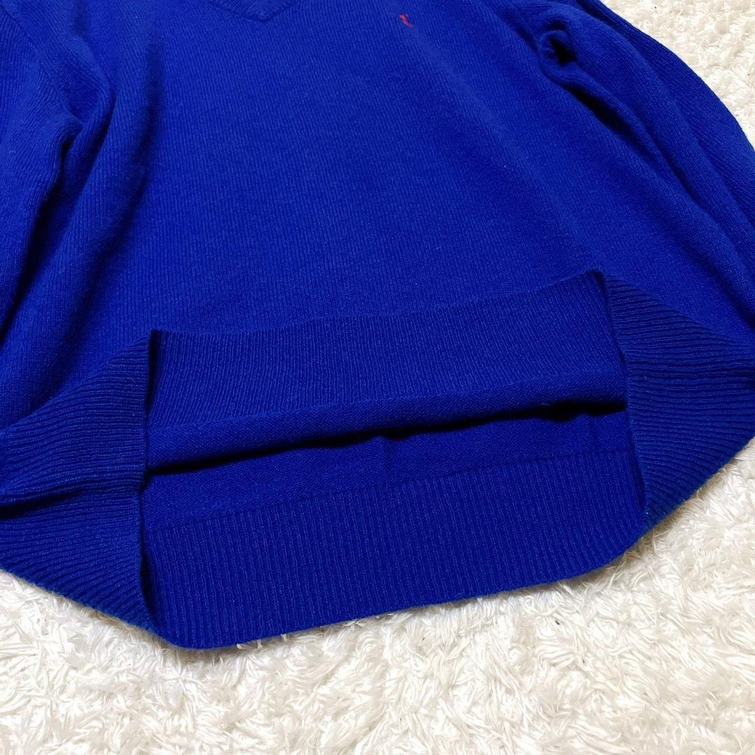 IS125【大人気】ポロバイラルフローレン刺繍ピマコットン薄手V