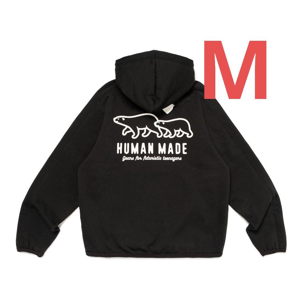 サイズM HUMAN MADE FLEECE SWEAT ZIP HOODIE