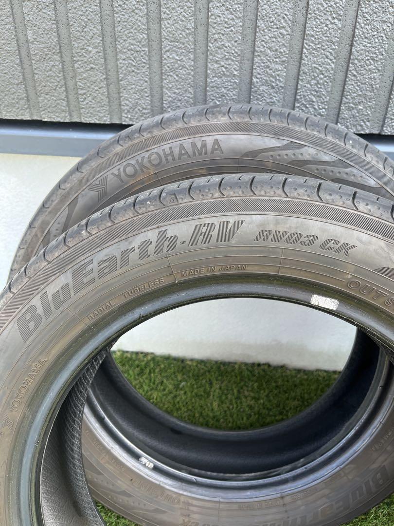 状態良好【送料無料、4本】155/65R14 ヨコハマ　ブルーアースRV03