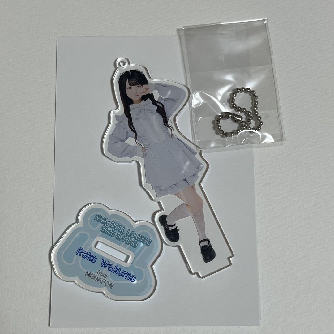 MEGAFON羽雲ろこ アクリルスタンドキーホルダー シーハニ