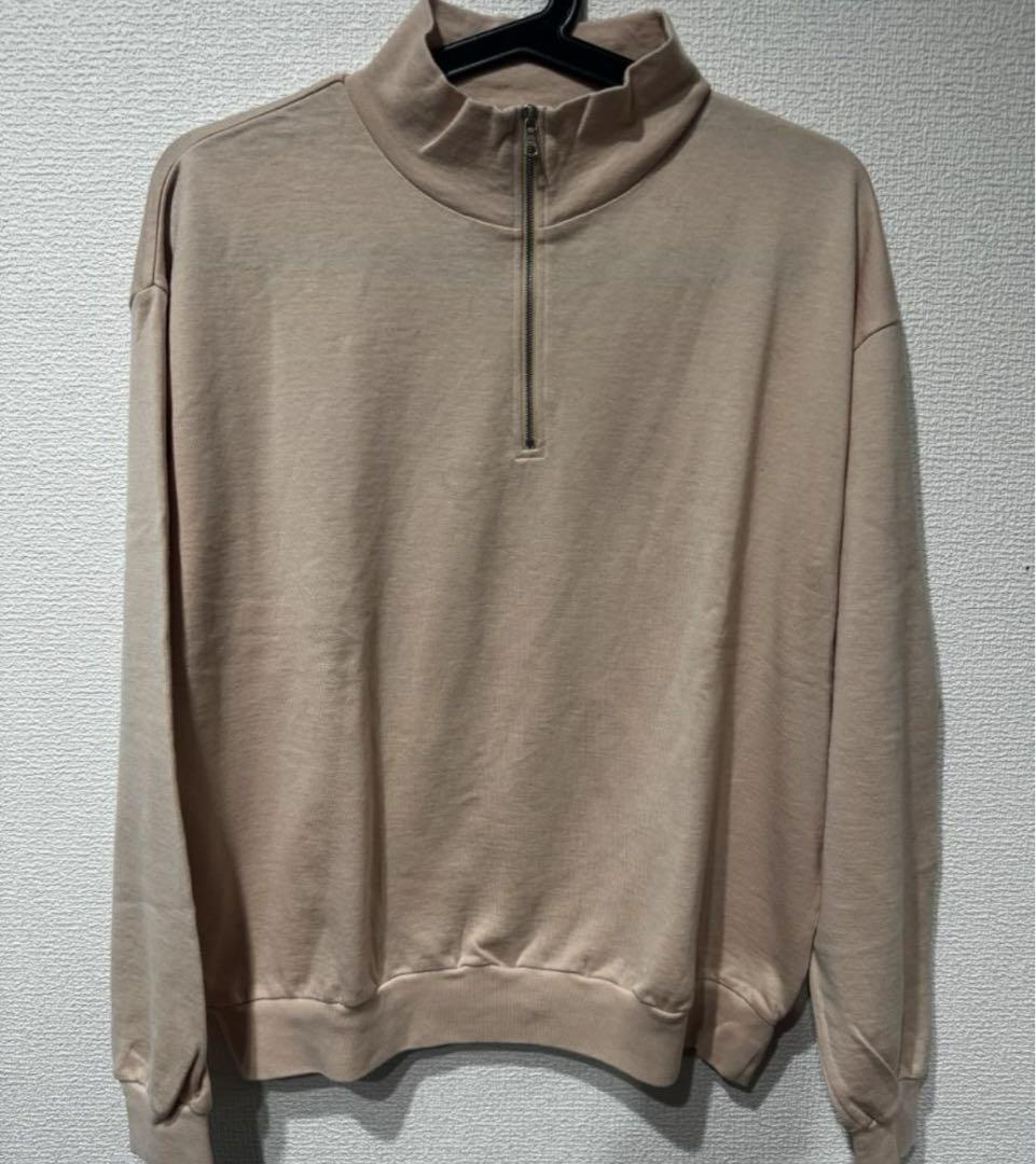 トップス AURALEE SUPER HIGH GAUGE SWEAT HALF ZIP