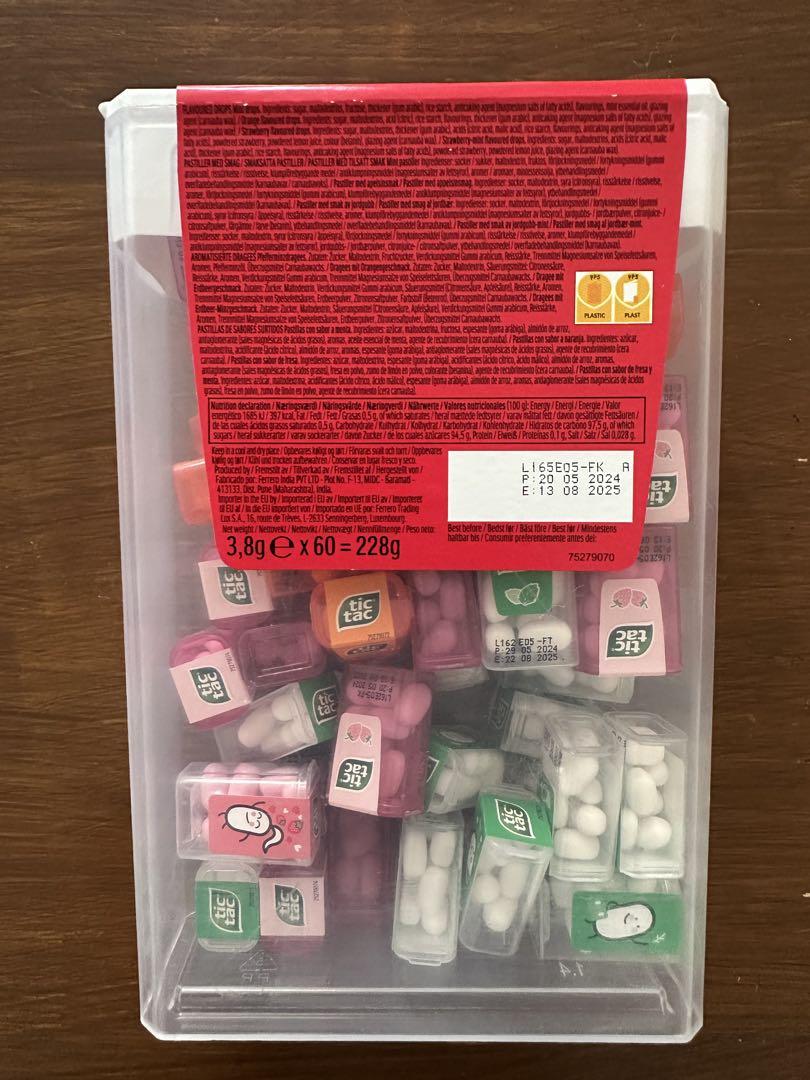 Tic Tac 60ミニボックスセット