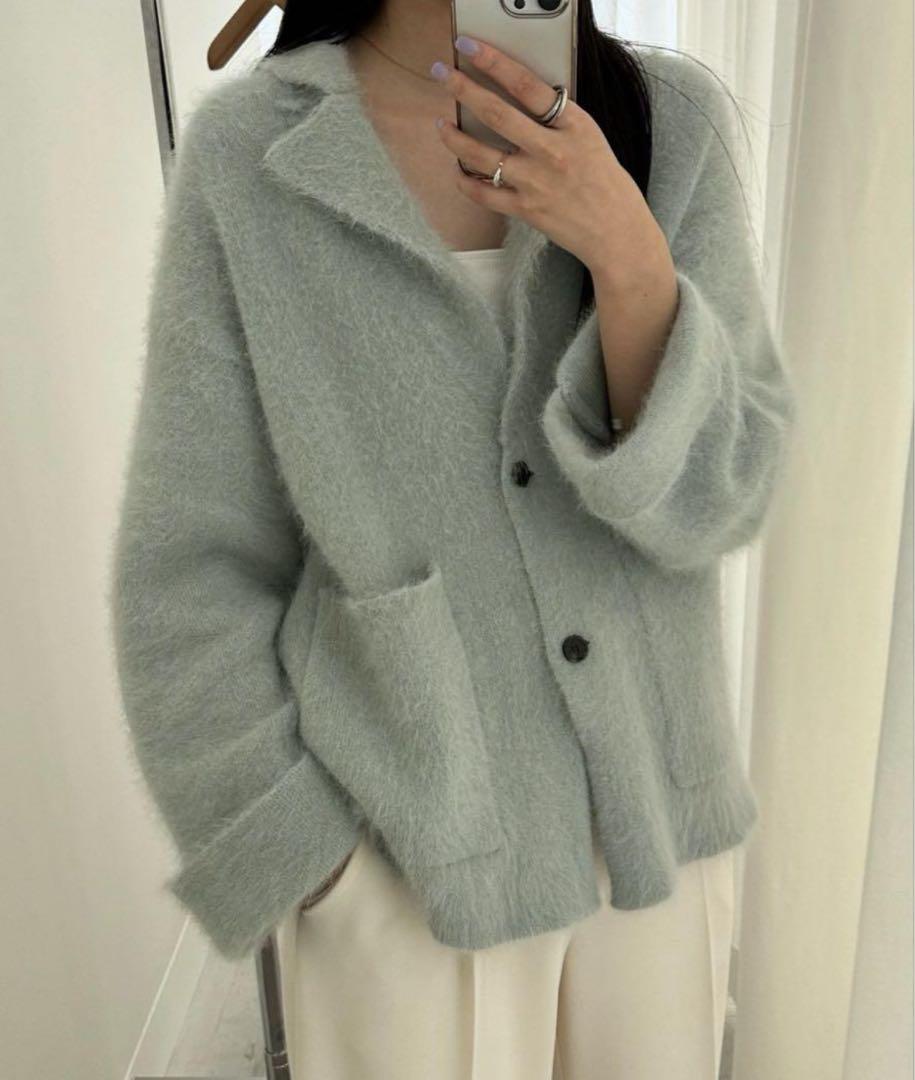 CLANE - アンゴラ テーラードジャケット - ANGOLA TAILORED KNIT
