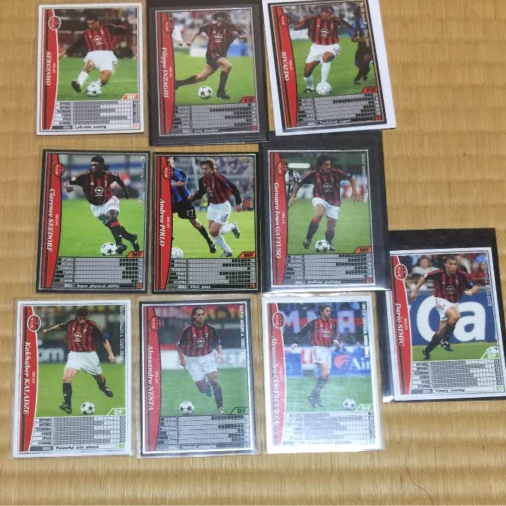 WCCF ACミラン10枚10種 ユベントス10枚10種 WCCF ACミラン10枚10種 ユベントス10枚10種