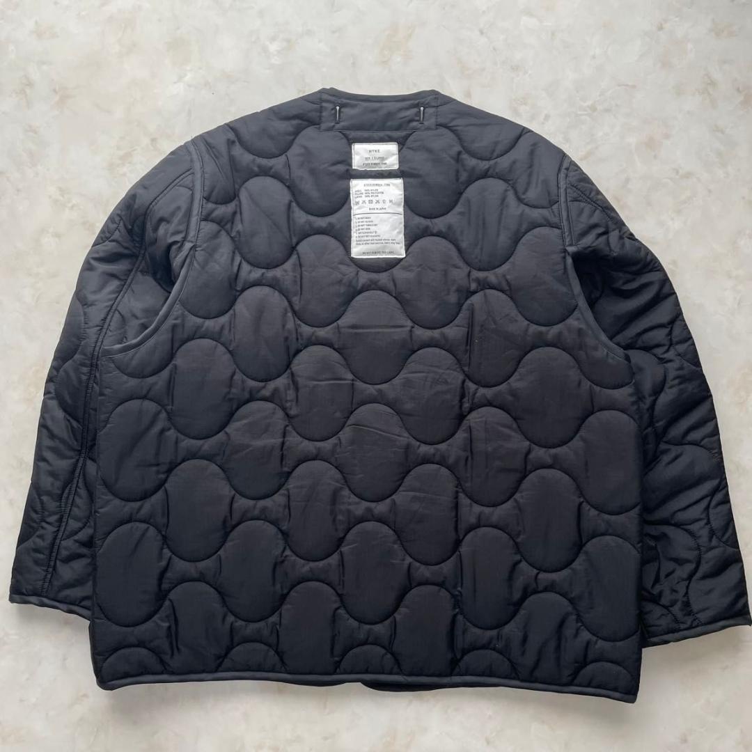 【新品】HYKE QUILTED LINER JACKET XL Black 【新品】HYKE QUILTED LINER JACKET XL Black