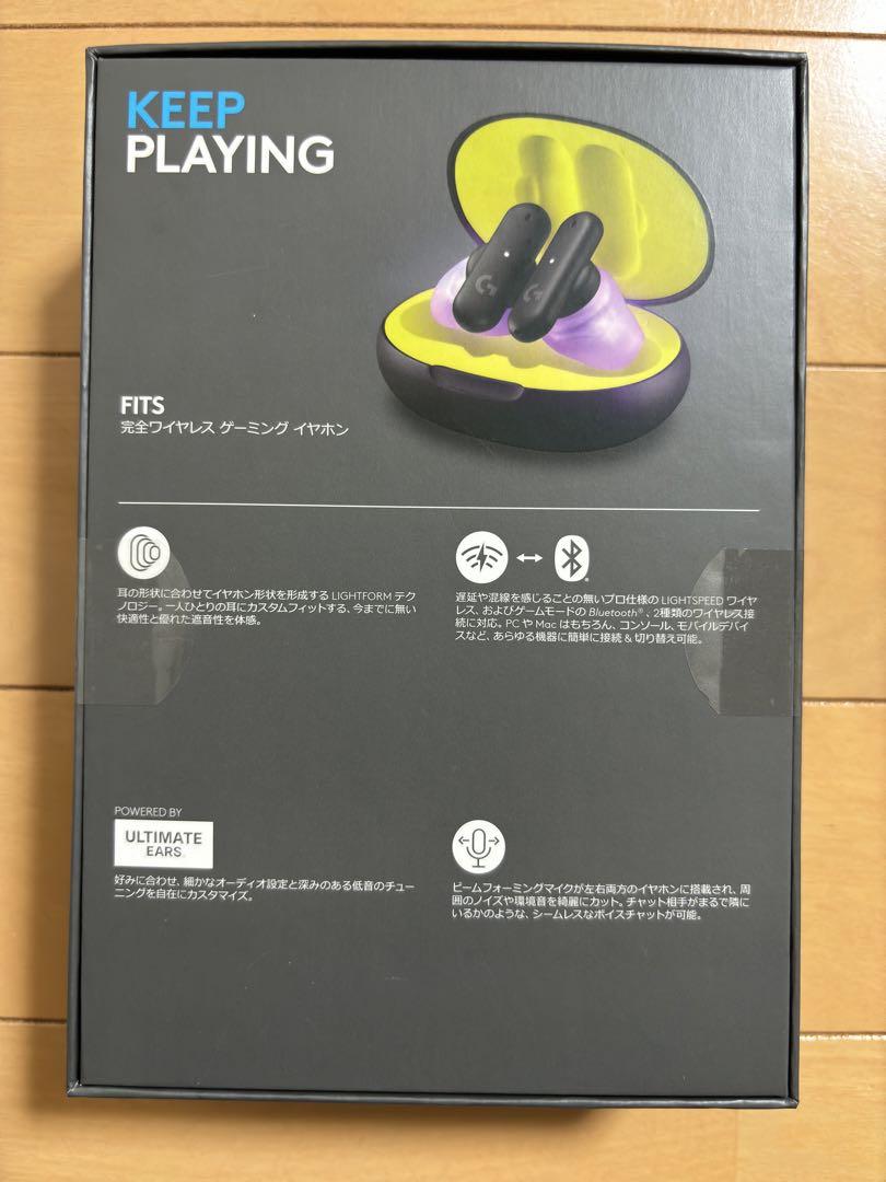 ☆新品未開封☆ロジクールG FITS GHS-FITSBK［ブラック］ Amazon.co.jp: Logicool G ワイヤレス ゲーミング イヤホン G