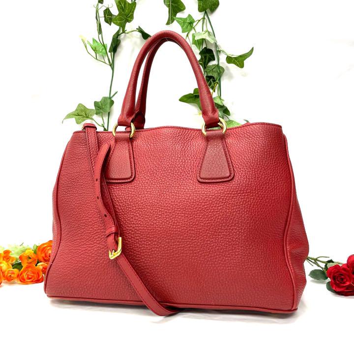 けます ❤️ 2way ハンドバッグ 正規品 鑑定済み❤️ yNzJs-m76813151383 美品 PRADA トリヨンレザー はもちろん