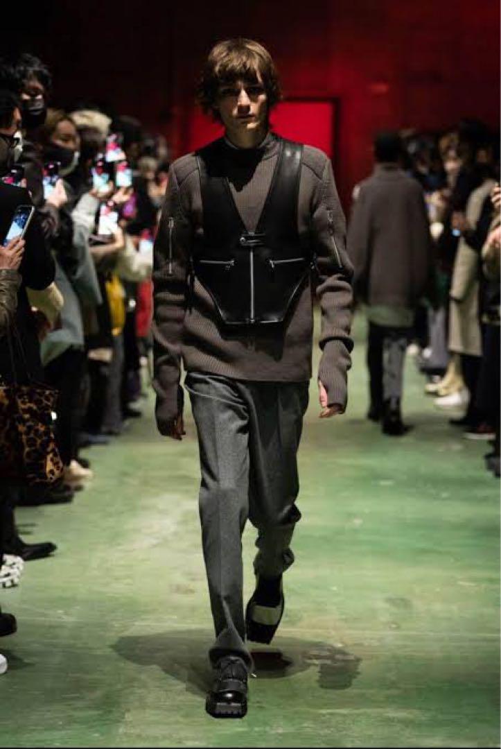 トップス JOHN LAWRENCE SULLIVAN 21aw zip knit