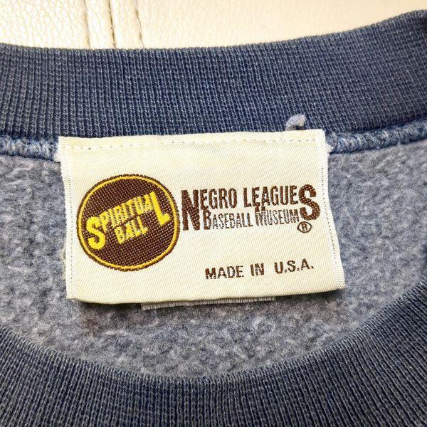 USA製 ブラックヤンキース ニグロリーグ スウェット M トレーナー 90s USA製 ブラックヤンキース ニグロリーグ スウェット M