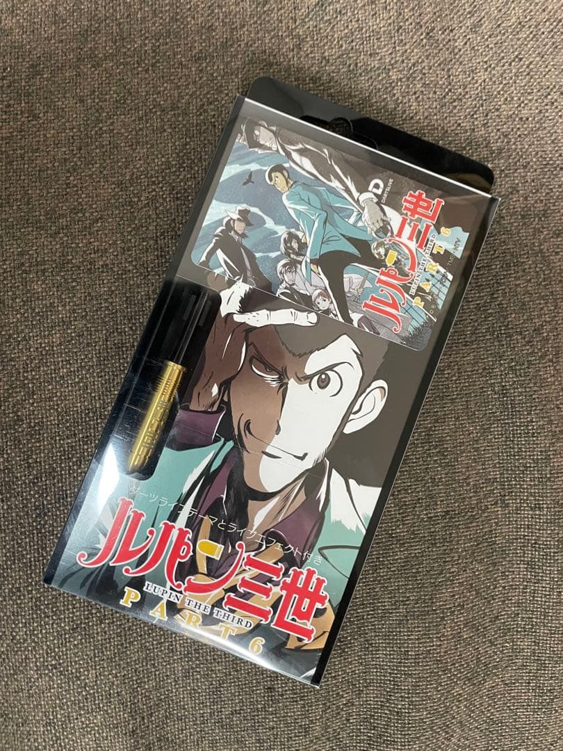 ルパン50周年記念　ダーツバレルセット　ダーツライブ　大幅値下げしました！ 限定 ダーツ カード 50周年 記念 ルパン三世 テーマ 銃弾 バレル