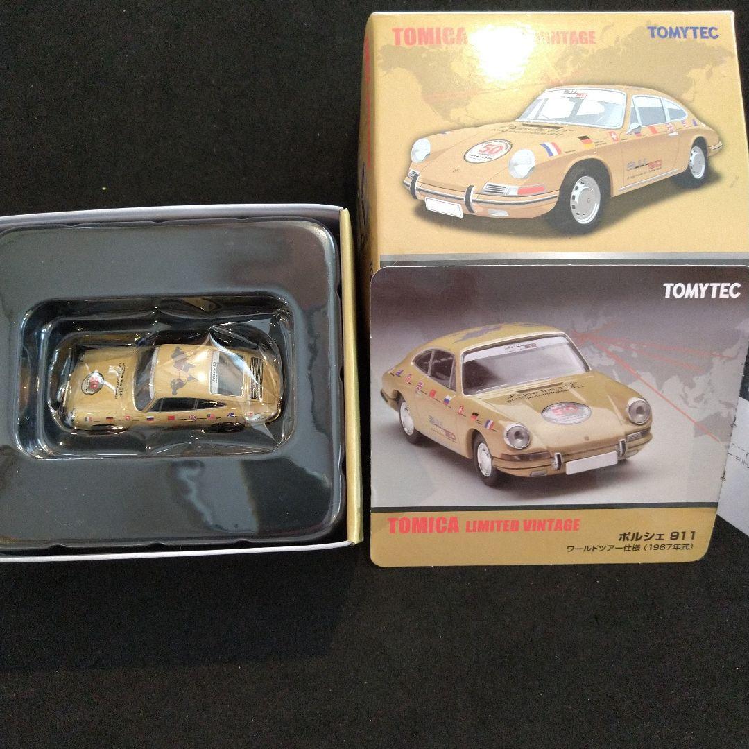 TOMICA LIMITED VINTAGE　ポルシェ911ワールドツアー仕様 LV-110b ポルシェ911 50周年ワールドツアー | 製品をさがす