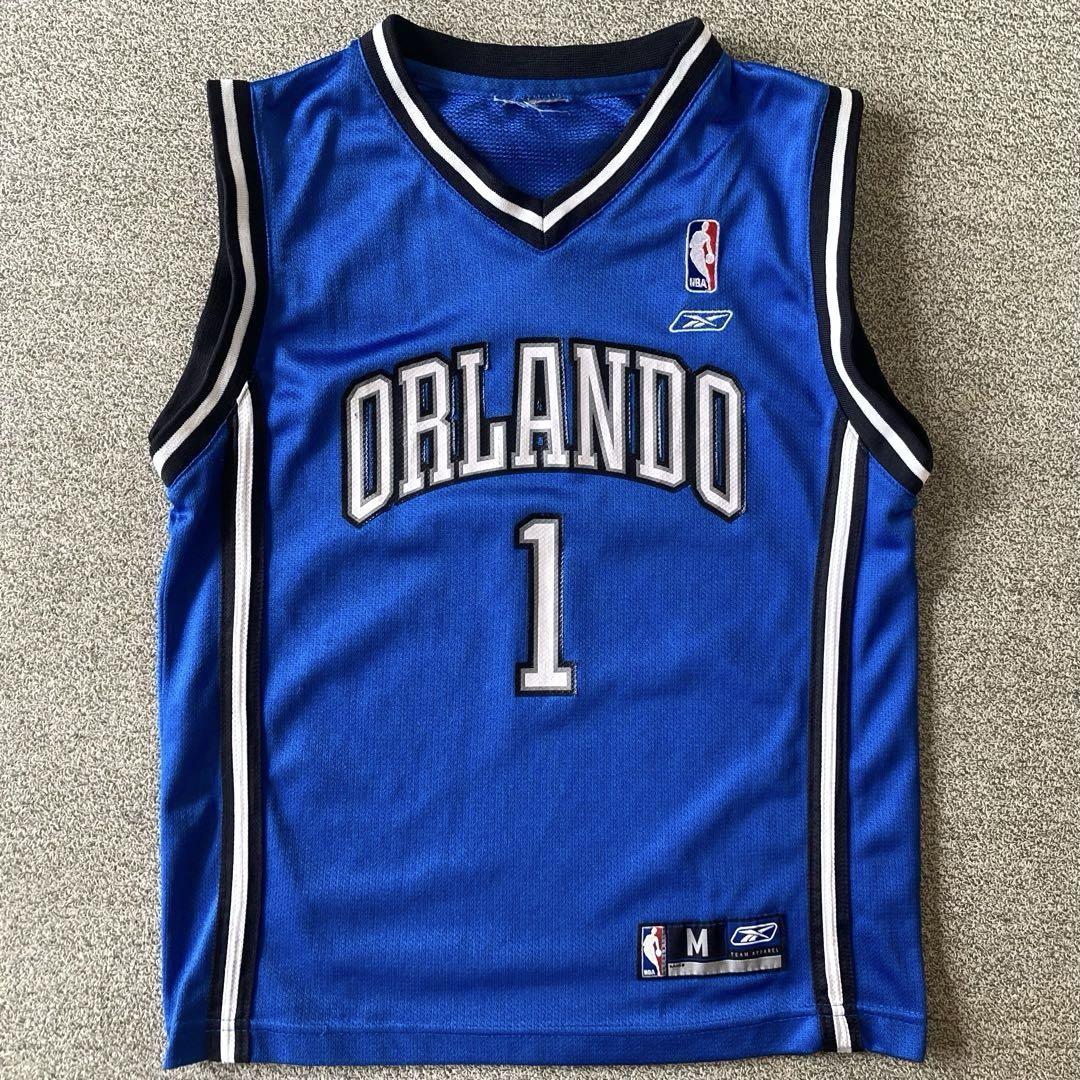 希少 T-MAC ゲームシャツ マジック ホッケータイプ 半袖 Reebok 3aa41ba0d3e2a0488f888692e06109