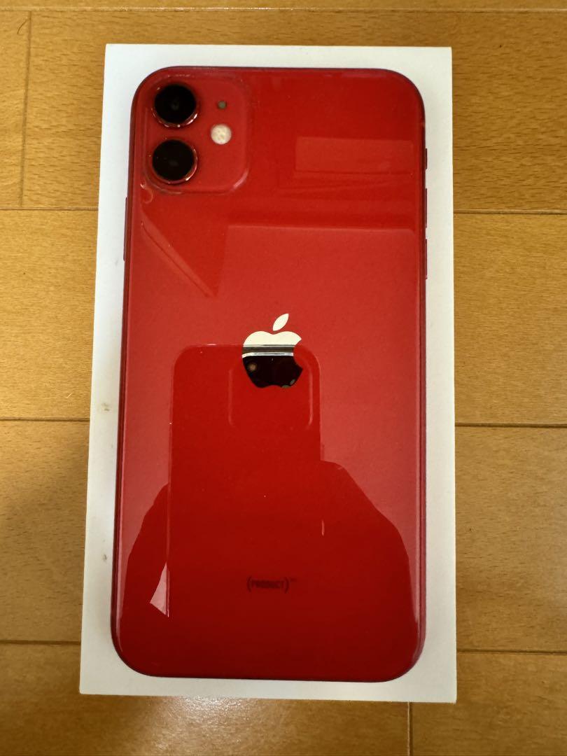 スマートフォン本体 iPhone11 128GB PRODUCT RED au iPhone 11 (PRODUCT)RED 128 GB au スマートフォン・携帯電話