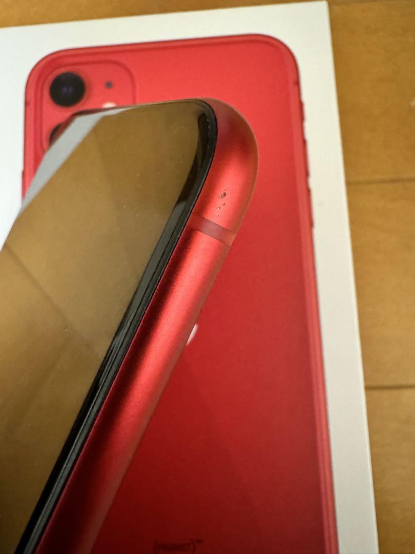 iPhone 11 (PRODUCT)RED 128 GB au スマートフォン・携帯電話