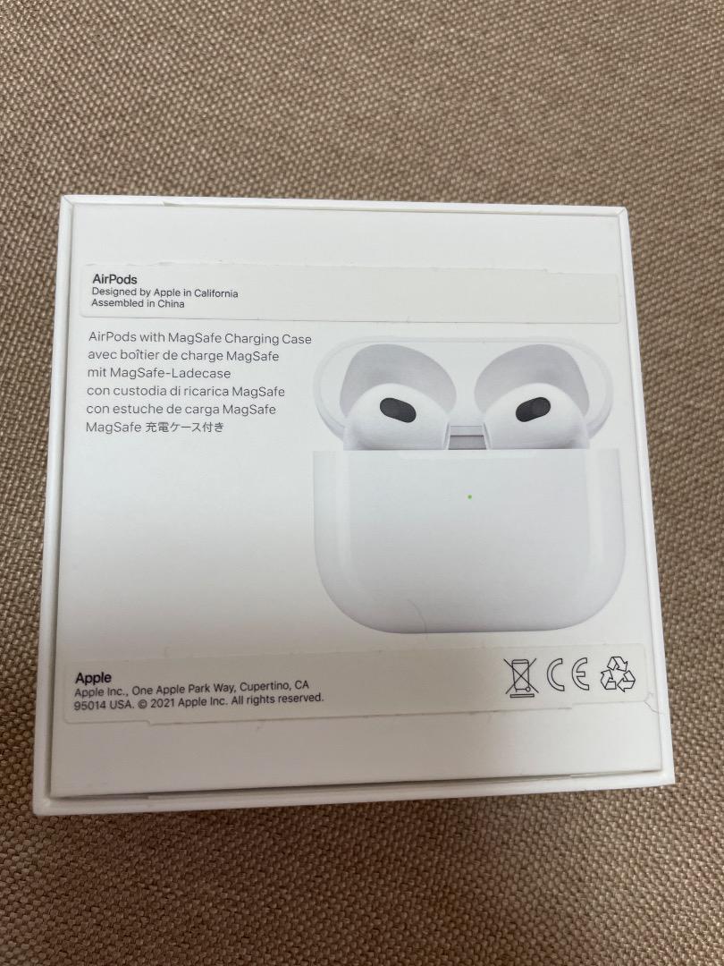 イヤホン AirPods 3 Apple