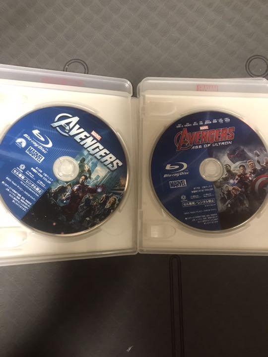 在庫国産 美品 4作品 Blu-ray 純正ケース KAlac-m76820996831 アベンジャーズ MovieNEX お得限定SALE
