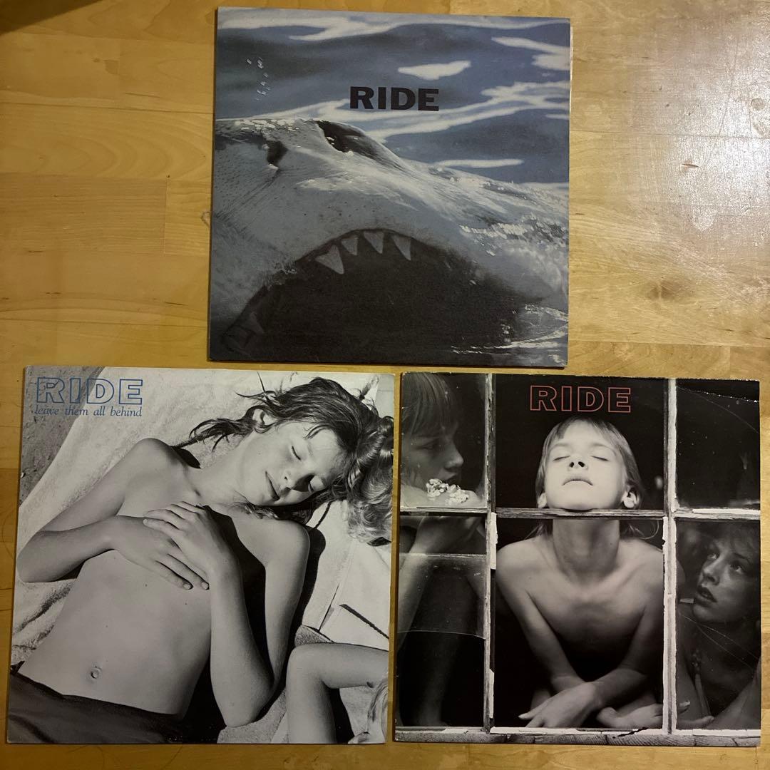RIDE UK盤 12インチEP 3枚セットやや傷や汚れあり