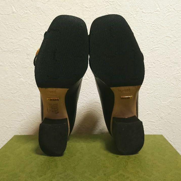 GUCCI GG マーモント パンプス 黒 36 1/2