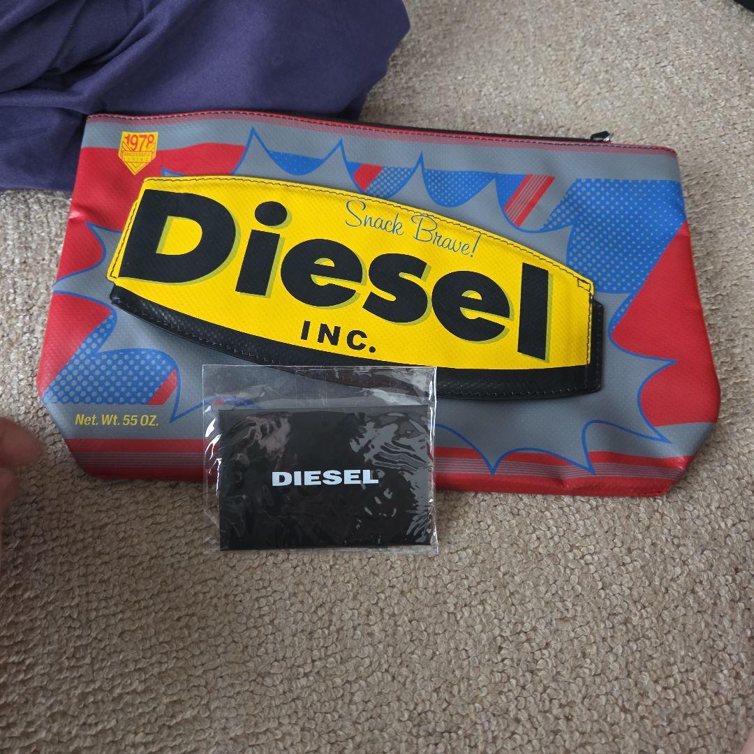 ☆《極美品》DIESEL ディーゼル クラッチバッグ セカンドバッグ