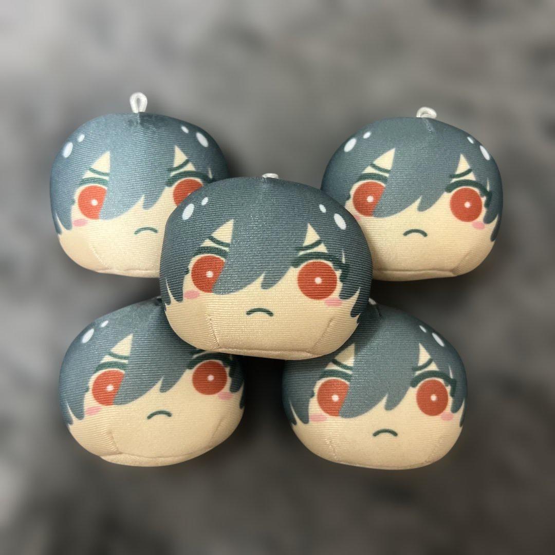 桐嶋郁弥 Free! おまんじゅう にぎにぎ マスコット 5つセット