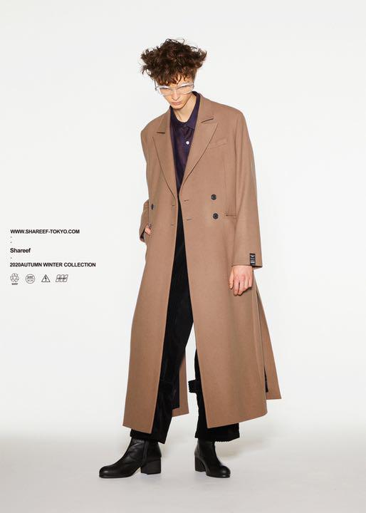 セール新品 shareef 20aw サイドスリットロングコート AfaLj-m76823114073 シャリーフ HOT爆買い