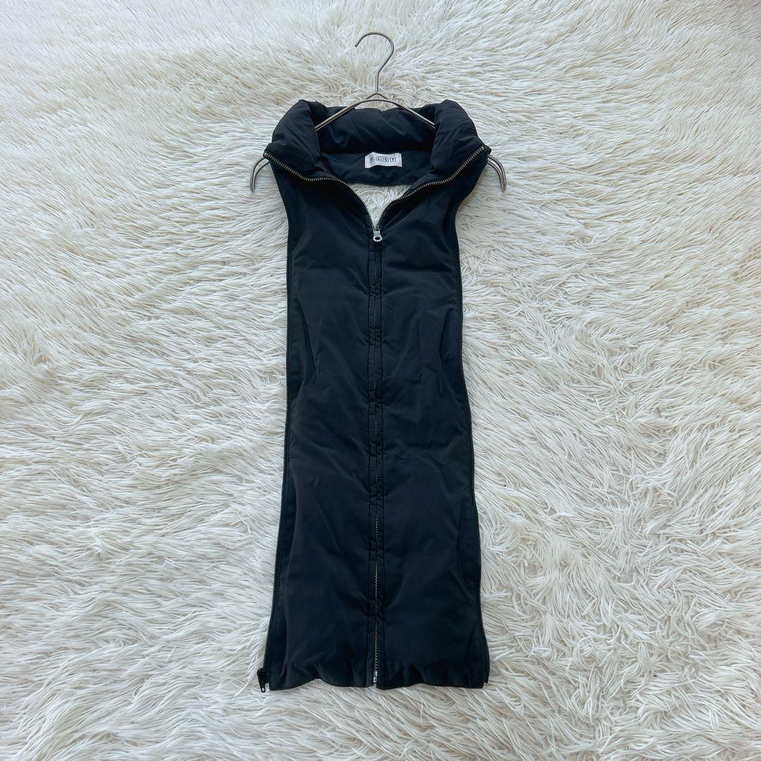 美品】PLST 2wayロングダウンコート ビッグショールカラー