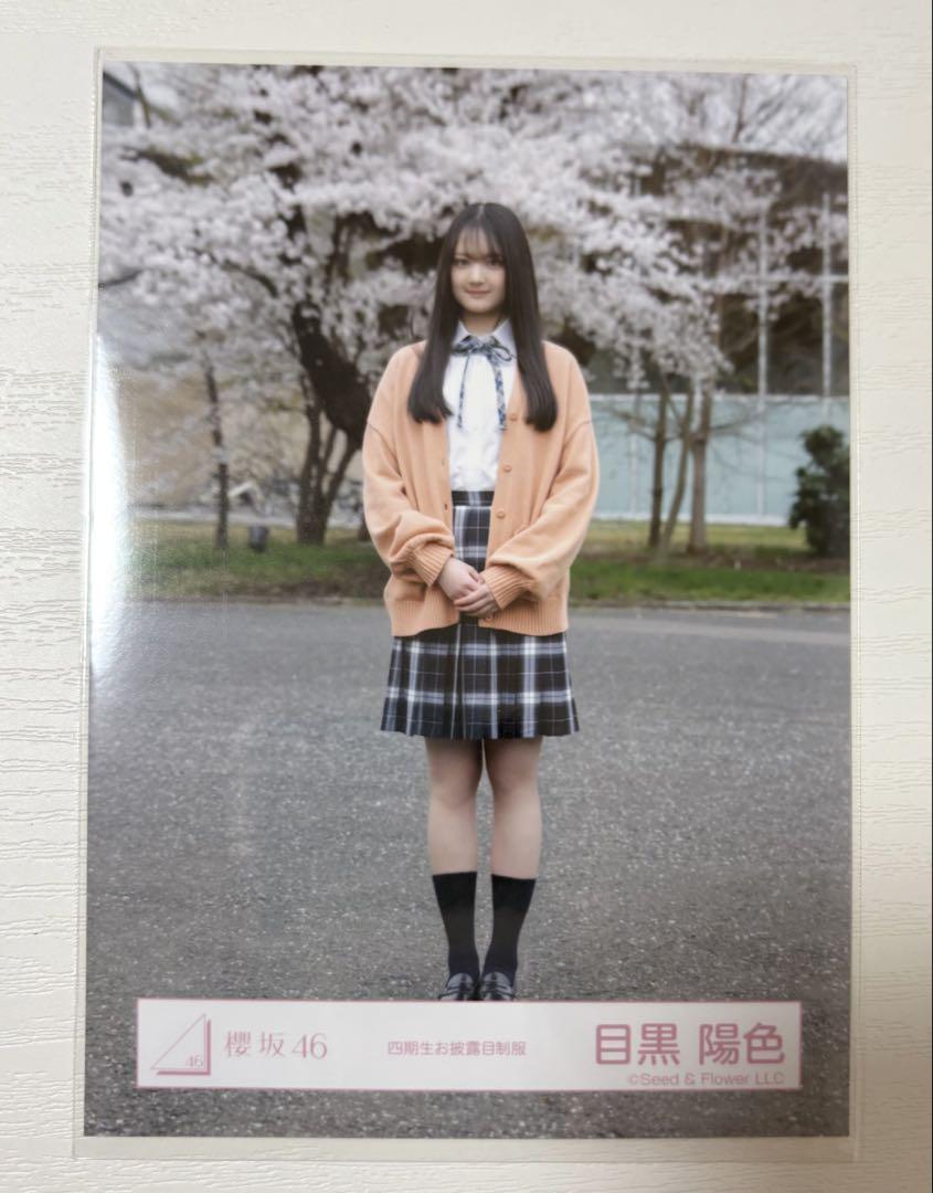 櫻坂生写真　４期生お披露目制服 櫻坂46 生写真 四期生お披露目制服 山川宇衣 コンプ - メルカリ