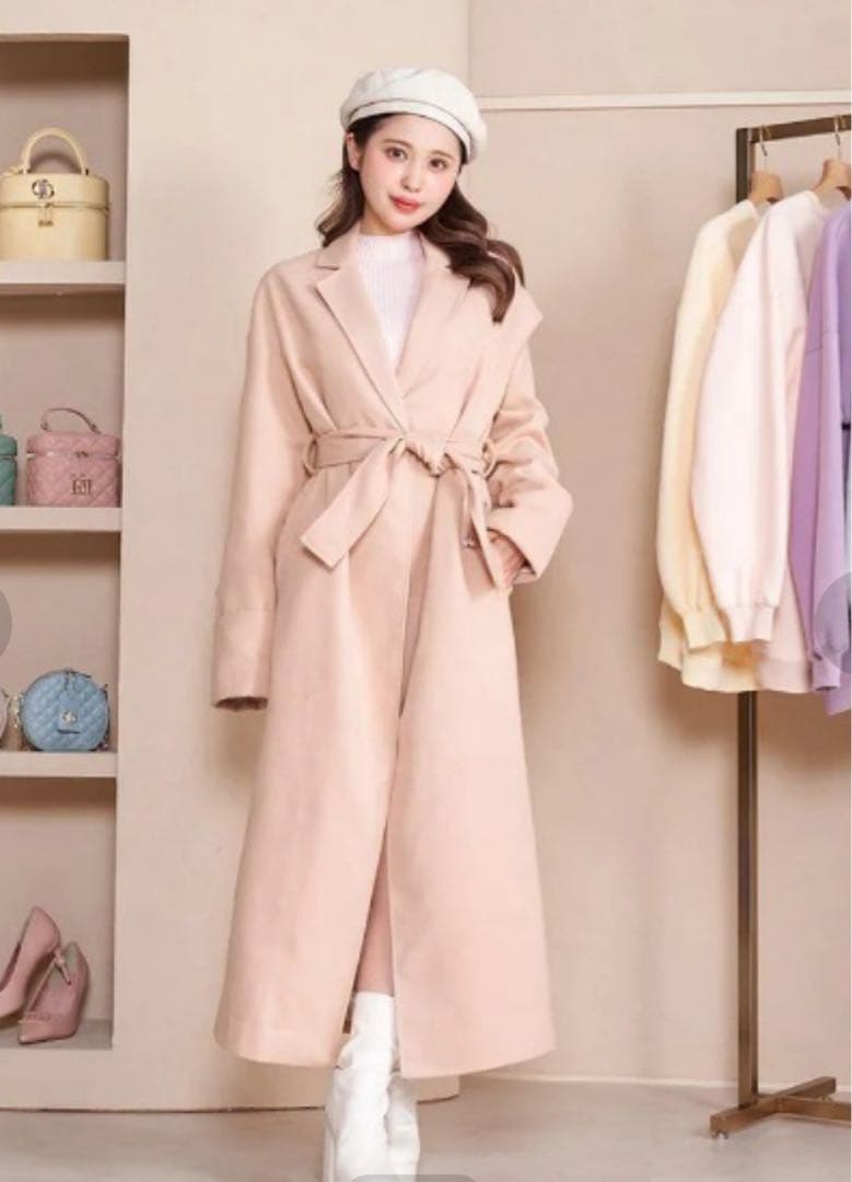 定価19800円【新品タグ付Darich ダーリッチ　カラールーズロングコート