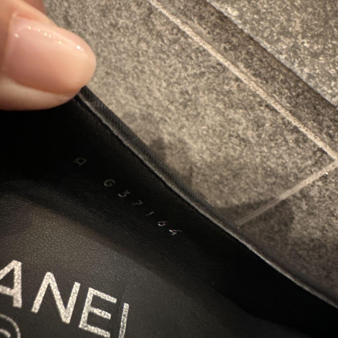 CHANEL シャネル　ブラックパンプス　定価11万円　38C 最終値下げ