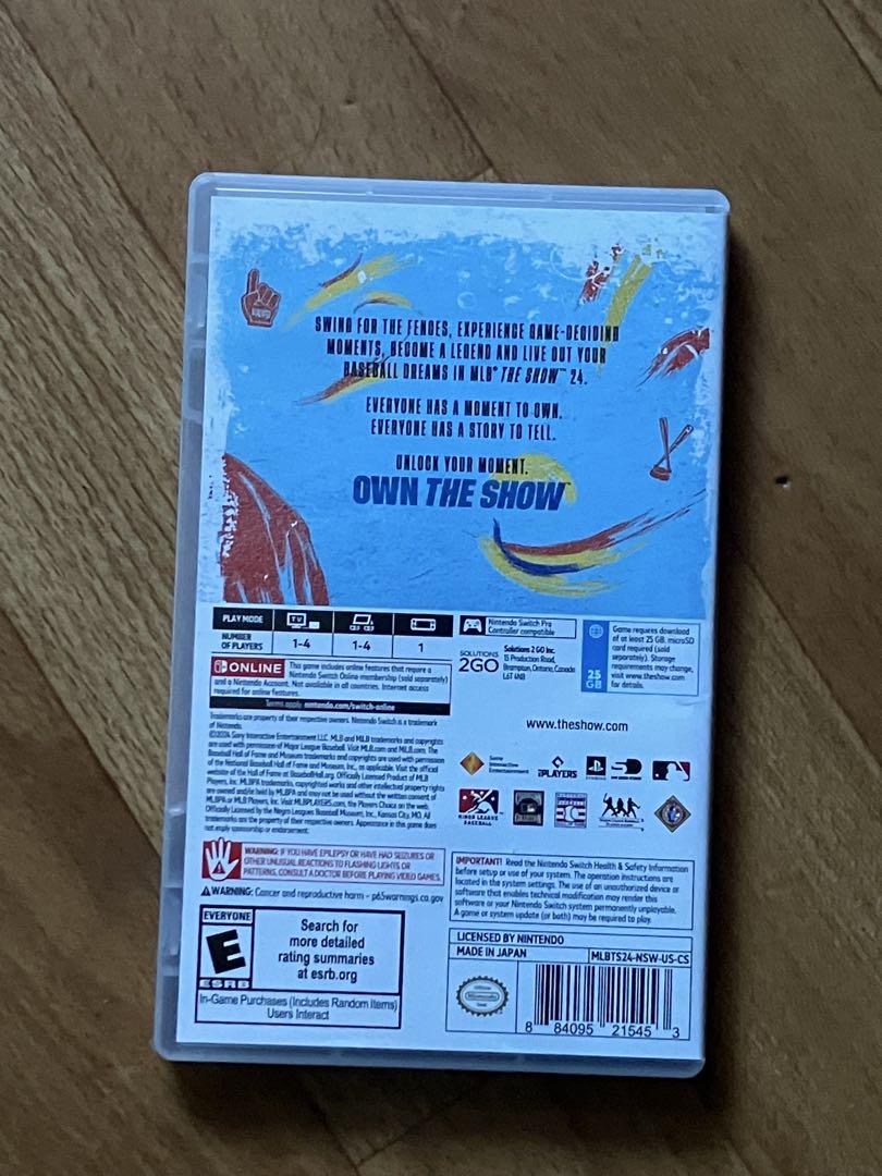 Nintendo Switch MLB THE SHOW 24 Nintendo Switch