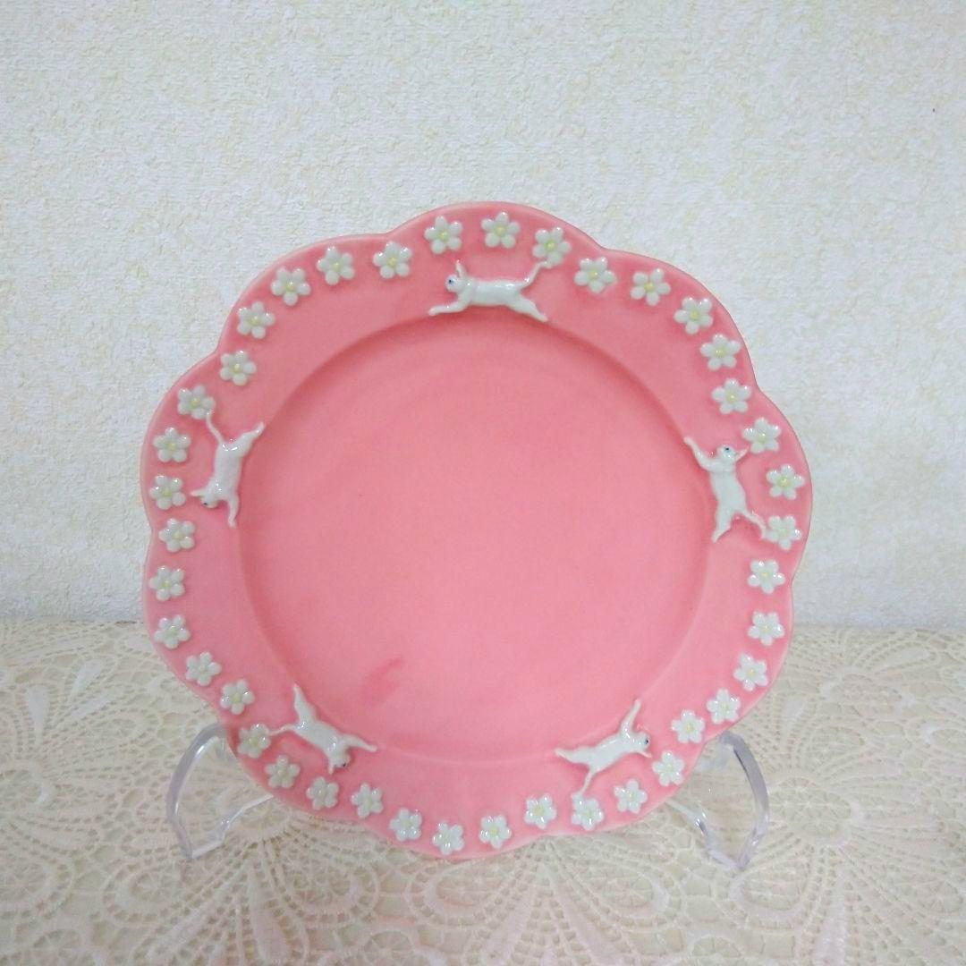 【新品】 大人気作家　佐々木忍 さん　猫花皿　器　／　しろねこ 白猫　CAT 186690001.jpg?cmsp_timestamp=