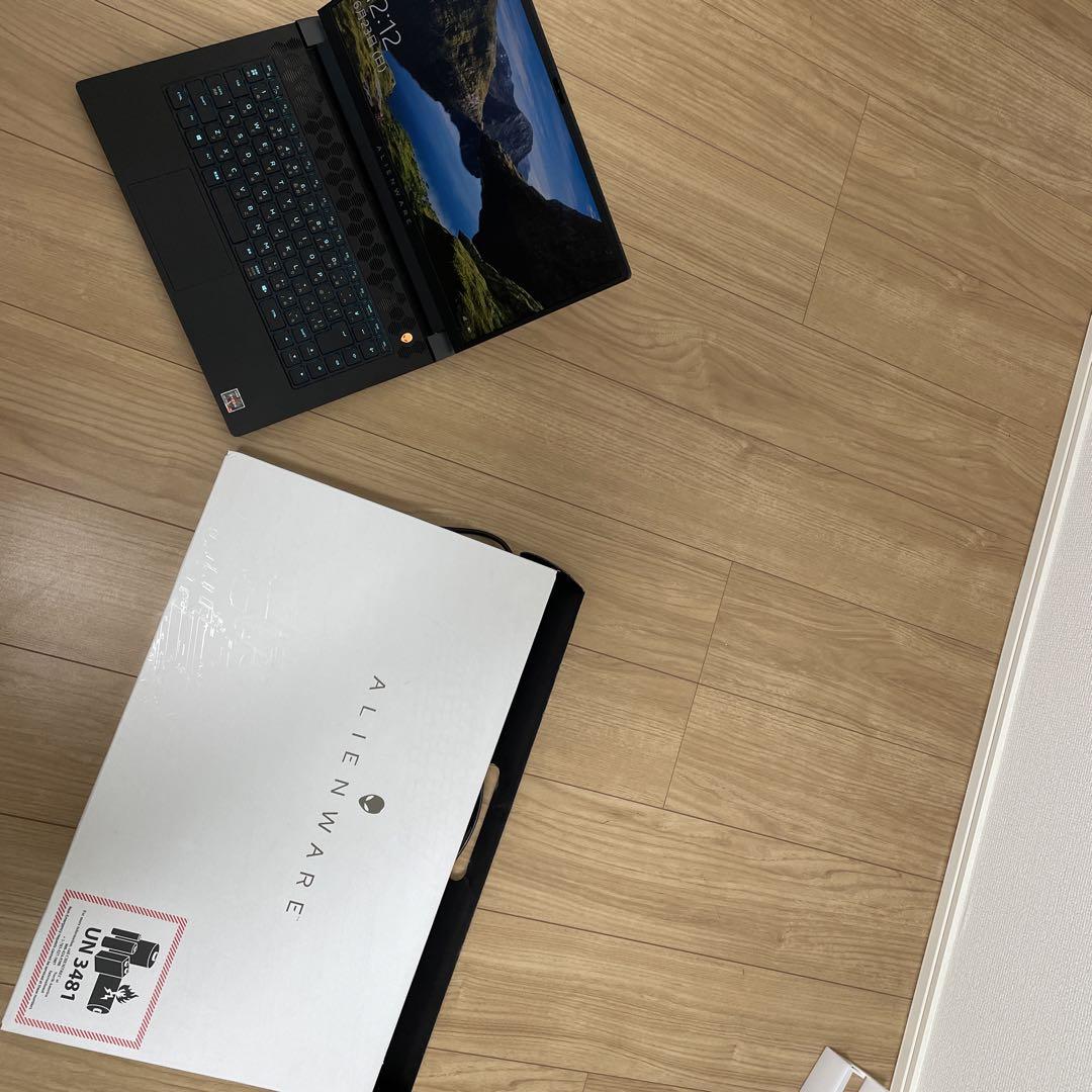 Alienware m15 R5. 32GBメモリ RTX3060 箱あり 画像3