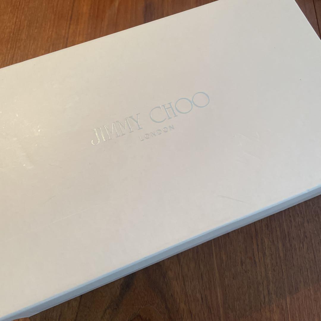 JIMMY CHOO シルバー グリッター　ハイヒール