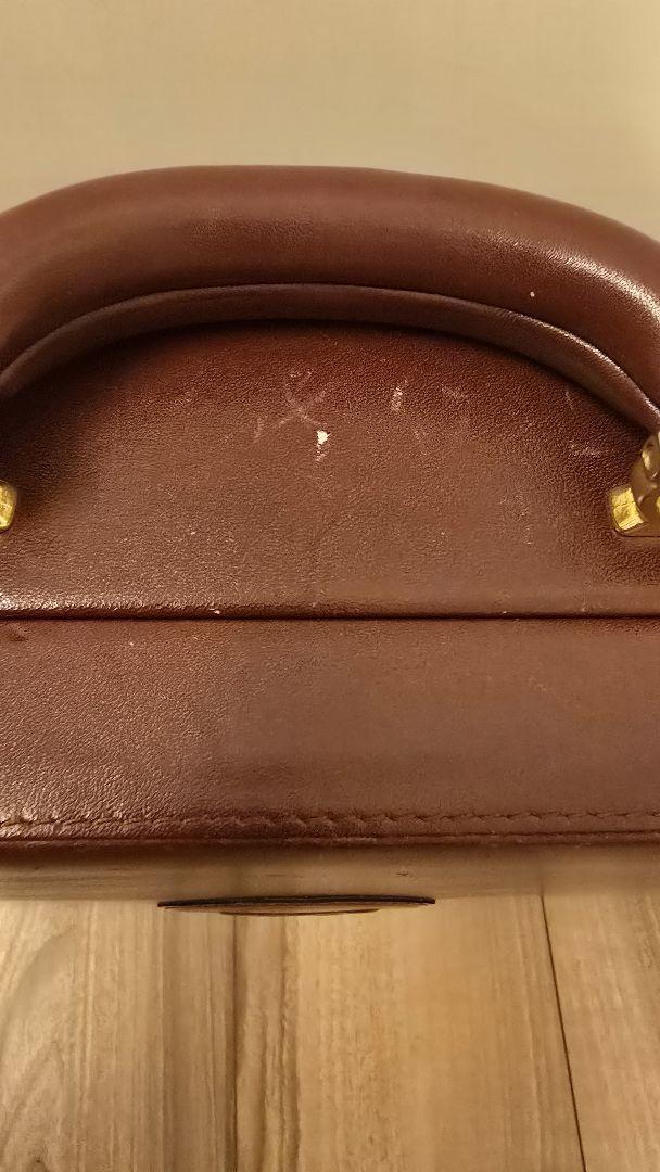 希少 Cartier アタッシュケース カラー【ボルドー】