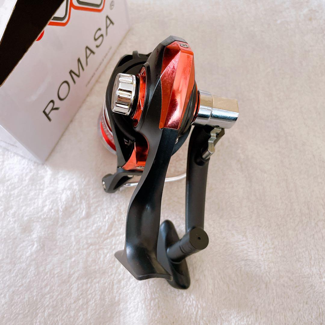 RC2000 スピニングリール 釣り レッド 赤 フィッシング