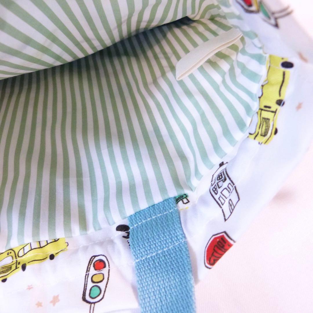 レッツゴー!! 乗り物 レッスンバッグ 体操着入れ 上履き入れ 3