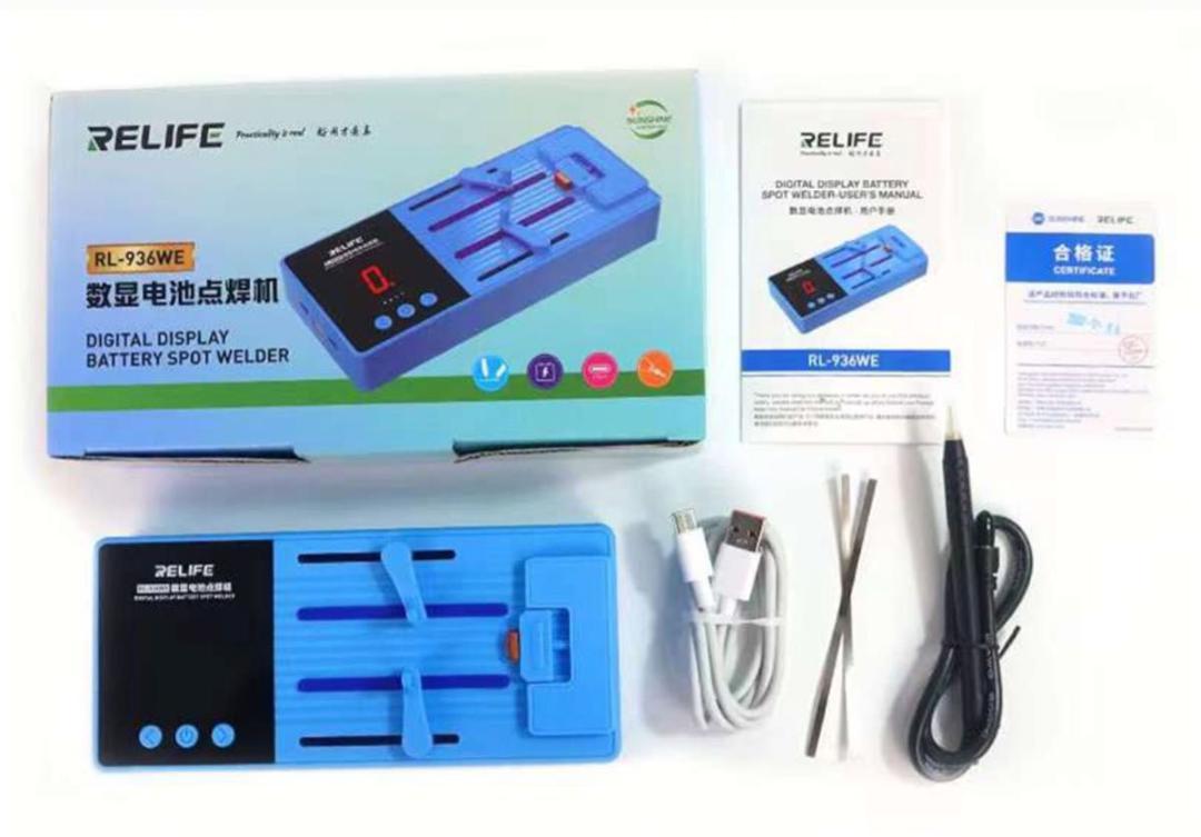 バッテリー用スポット溶接機　iPhoneなど