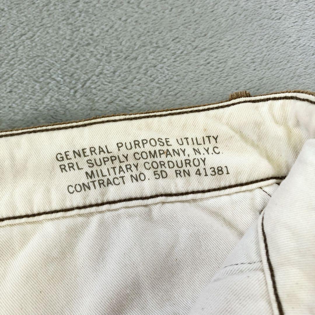 パンツ RRL damage cutoff corduroy pants