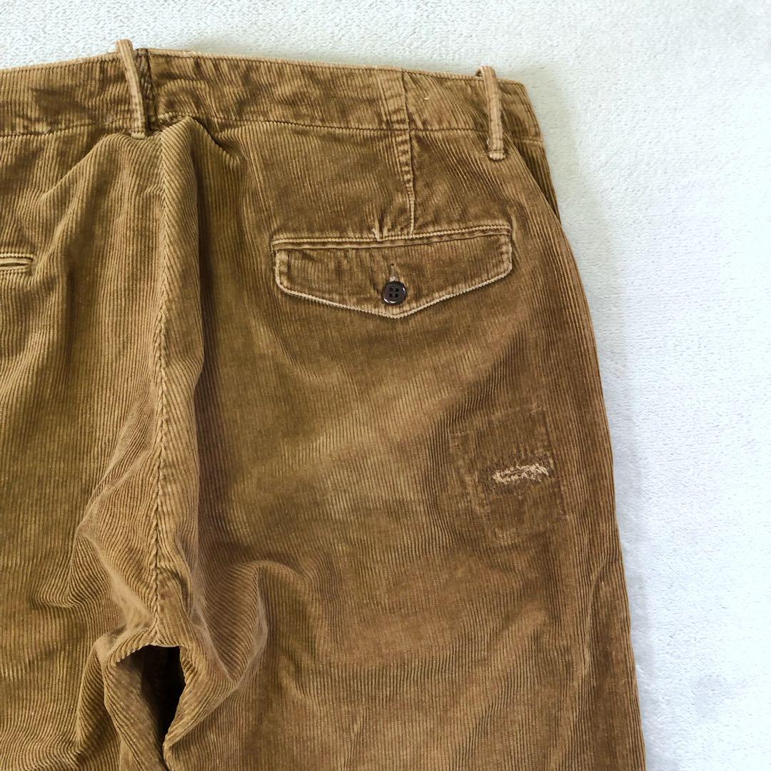 パンツ RRL damage cutoff corduroy pants