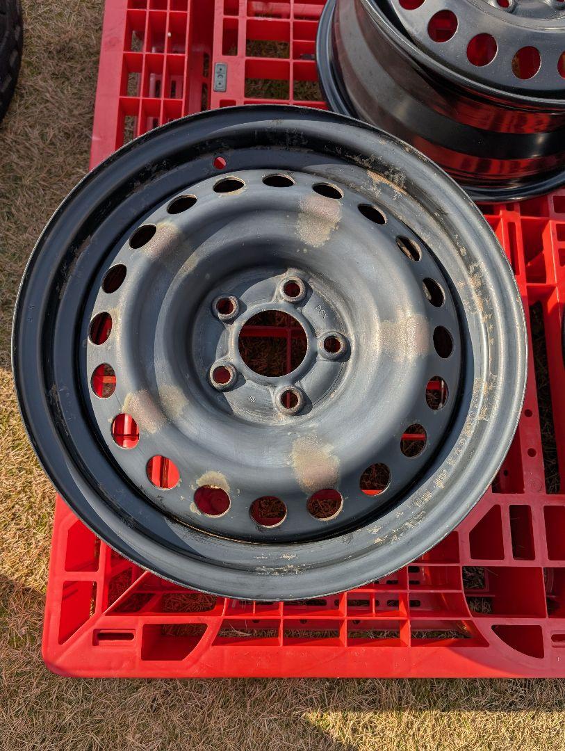 【中古品】日産 リーフ 純正スチールホイール 3本