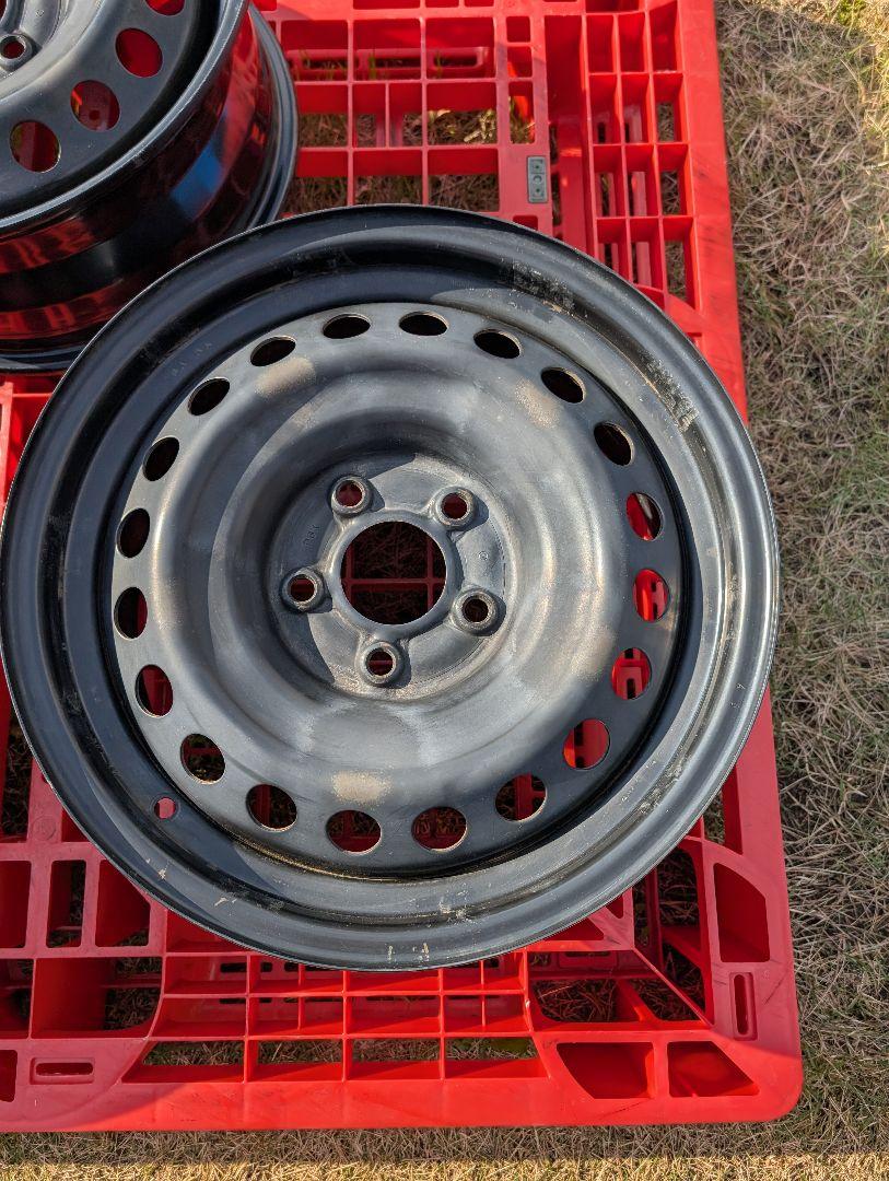 【中古品】日産 リーフ 純正スチールホイール 3本