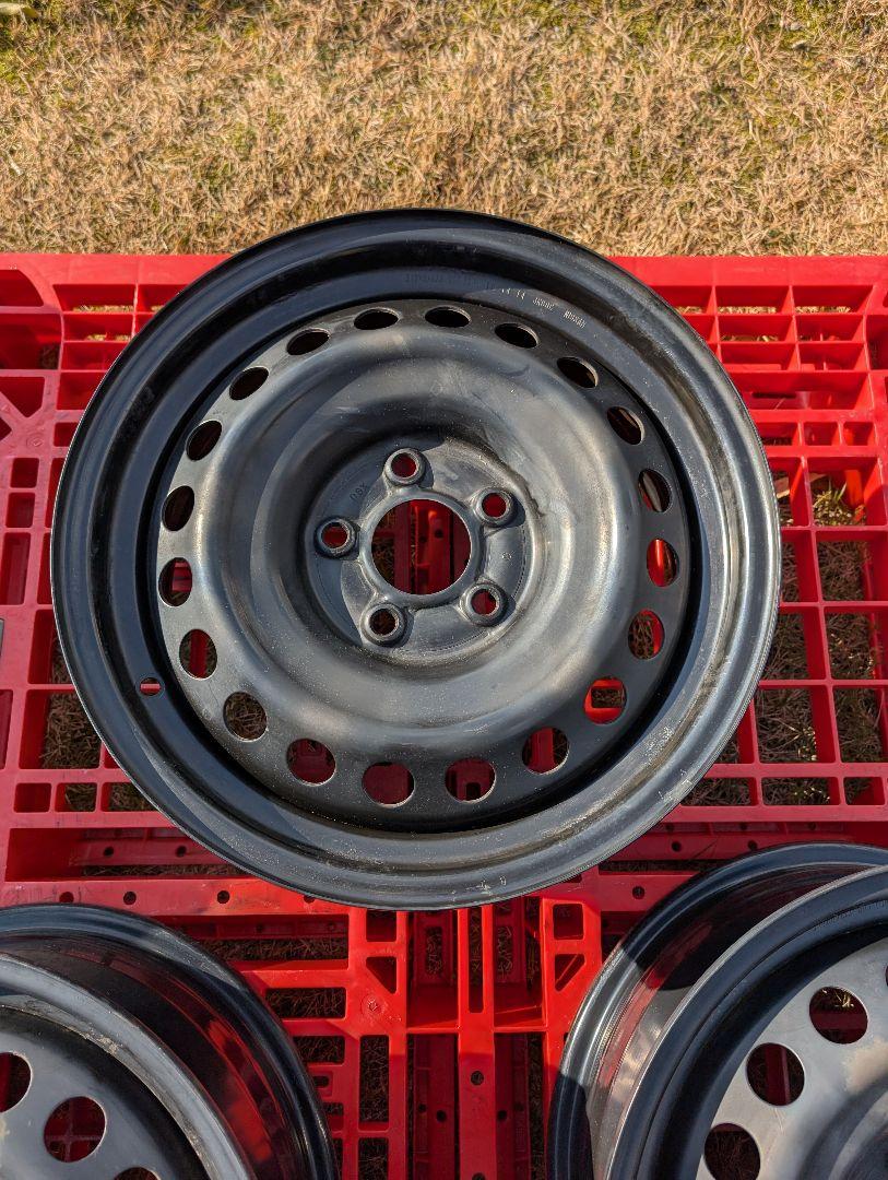 【中古品】日産 リーフ 純正スチールホイール 3本