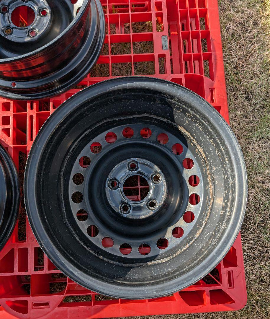 【中古品】日産 リーフ 純正スチールホイール 3本