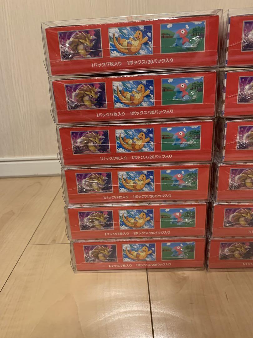 送料込み❗️ポケモンカード　151　1カートン　箱開封　12ボックス ポケモンカード151 12BOX （1カートン分）
