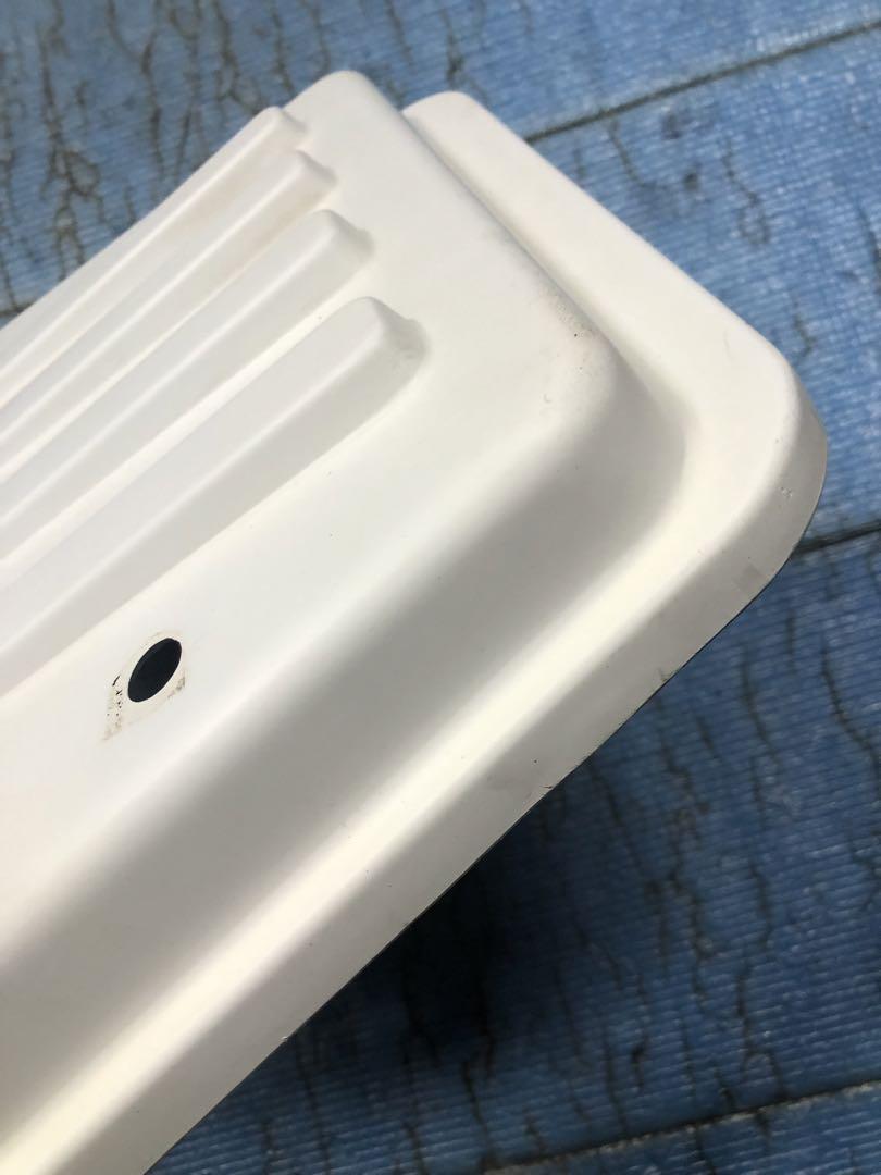 TD01/02ジャイロX 純正Fカバー　カウル　白＊送料込み＊レストア　修理