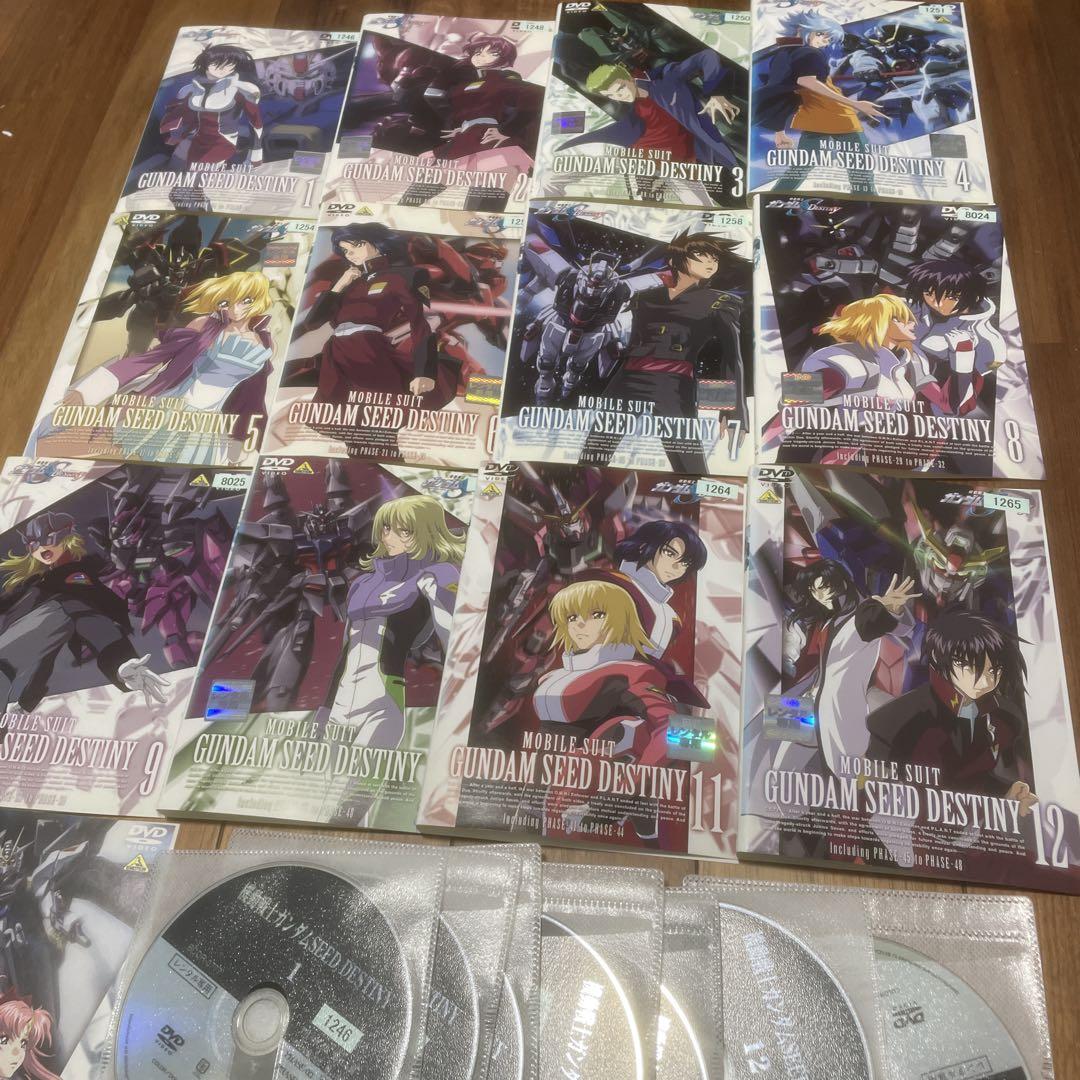 機動戦士ガンダム　seed destiny レンタル品　全巻　13巻　アニメ