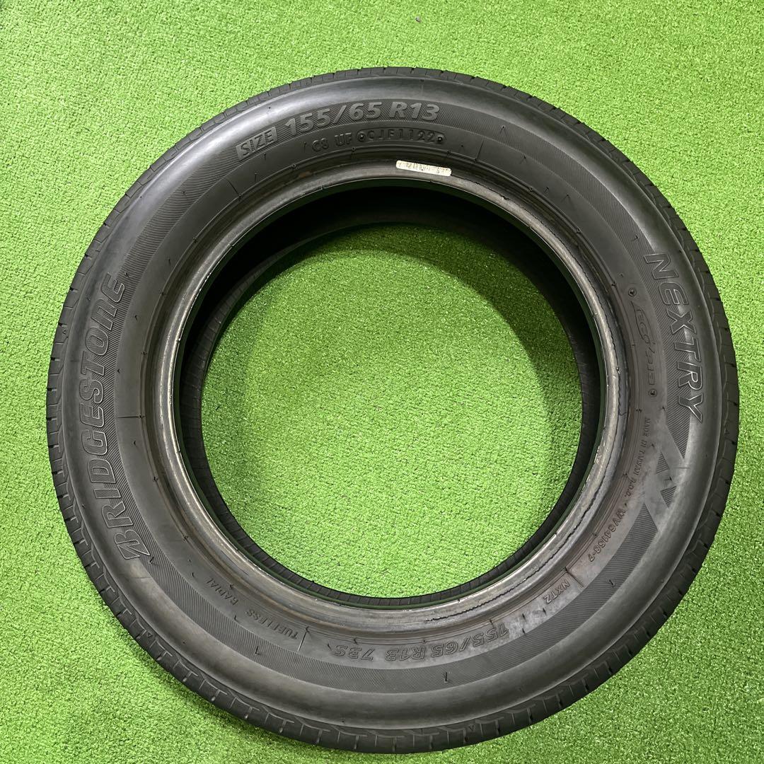 155/65R13 BS NEXTRY 深溝セット　送料込み！