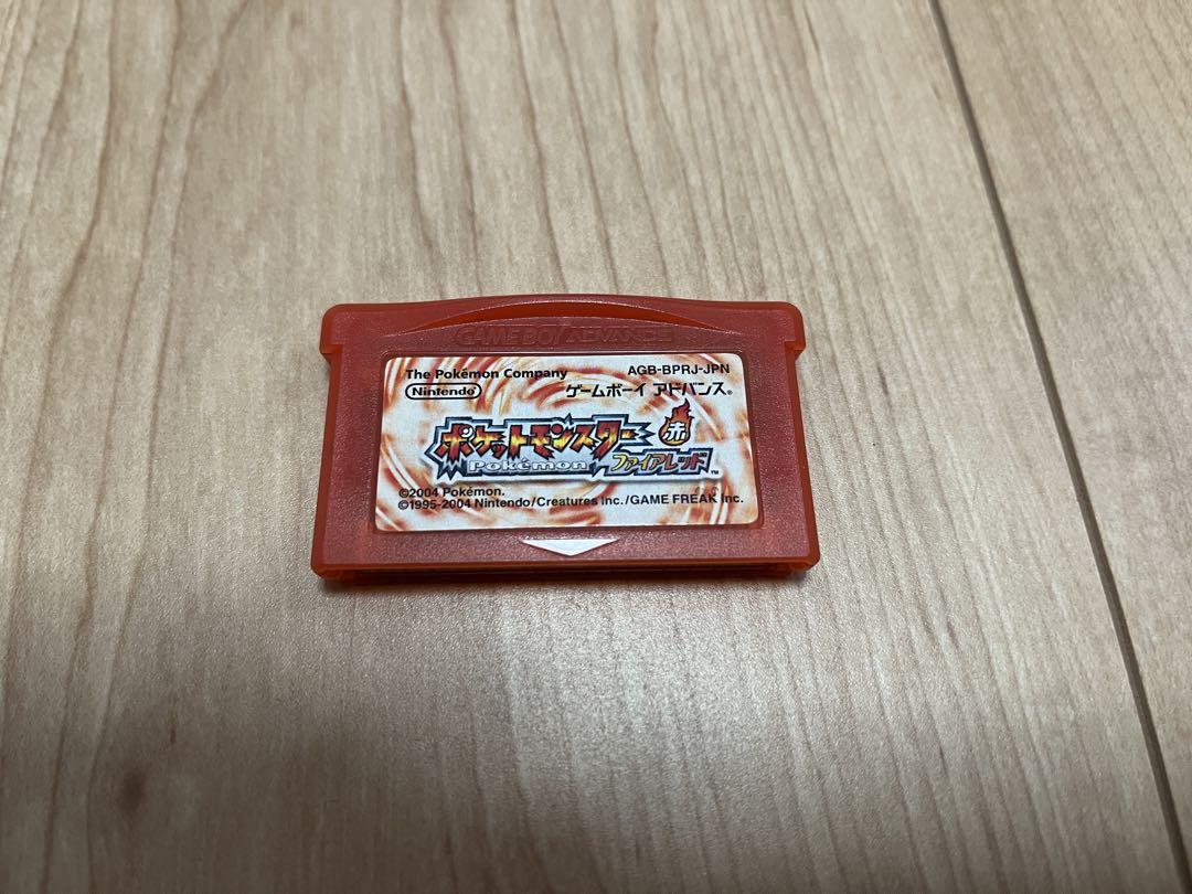 GBA ポケットモンスター ファイアレッド