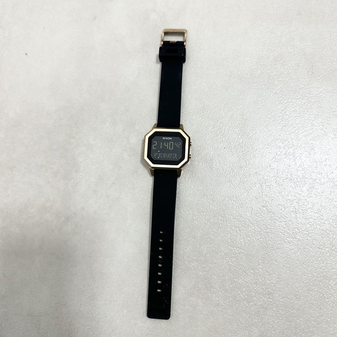 NIXON 】ニクソン 電池交換済み サイレン SS 腕時計