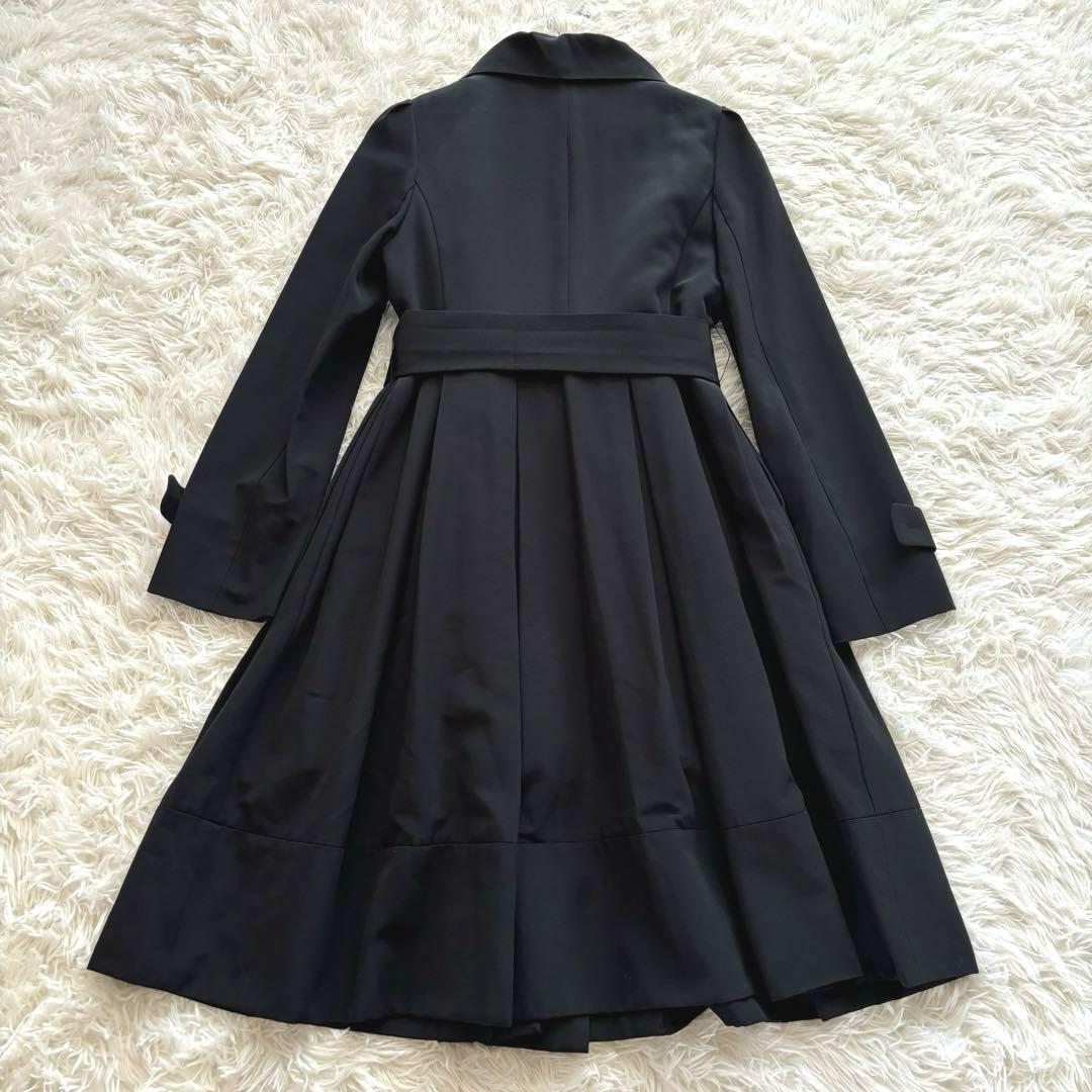 TO BE CHIC トレンチコート ライナー ベルトリボン 襟取り外し可能 L